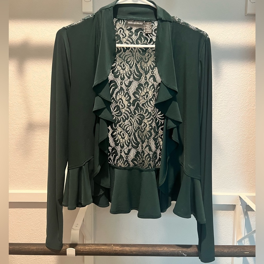 Stunning Green Cardigan M